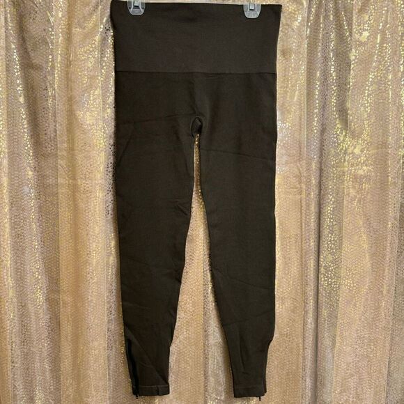 SPANX Olive Green Look At Me Now Seamless Zip Ankle Legging 2X NWOT - Picture 1 of 7